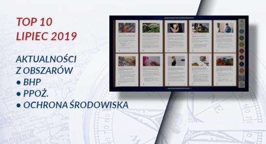 TOP10_Aktualnosci_BHP_PPOZ_ochrona_srodowiska_outsorcing_szkolen_czerwiec_2019