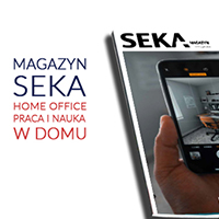 Magazyn SEKA home office praca i nauka w domu